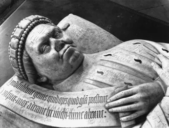 Beeld van Hertog Jean de Berry, detail